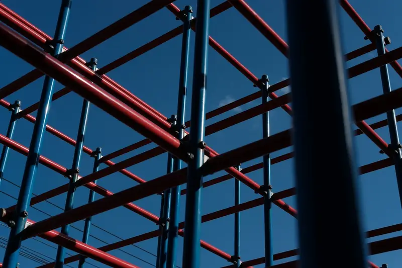 red metal frame during daytime